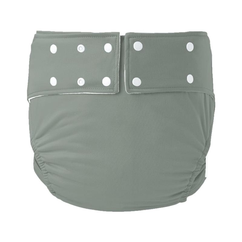Buckle-Free Washable Adult Diapers with Ice Silk Lining for Seniors