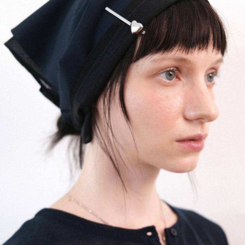 

ne Rory Layered Scarf (navy+black) NAVY+BLACK