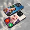 Funny J-John Pork Is Calling Phone Case For iPhone 17,16,15,14,13,12,11 Plus,Pro Max,XS,Colorful Silver Black Cover