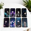 K-Ko Y-Yamori C-Call of the N-night-es Phone Case Black Silicone Soft For Samsung Galaxy A73,A72,A71,A70,A53,A52,A51