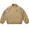 Supreme Contrast Piping Track Jacket Tan