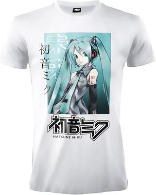 Hatsune Miku T-Shirt White Adult Anime Waifu Cotton Print Quality