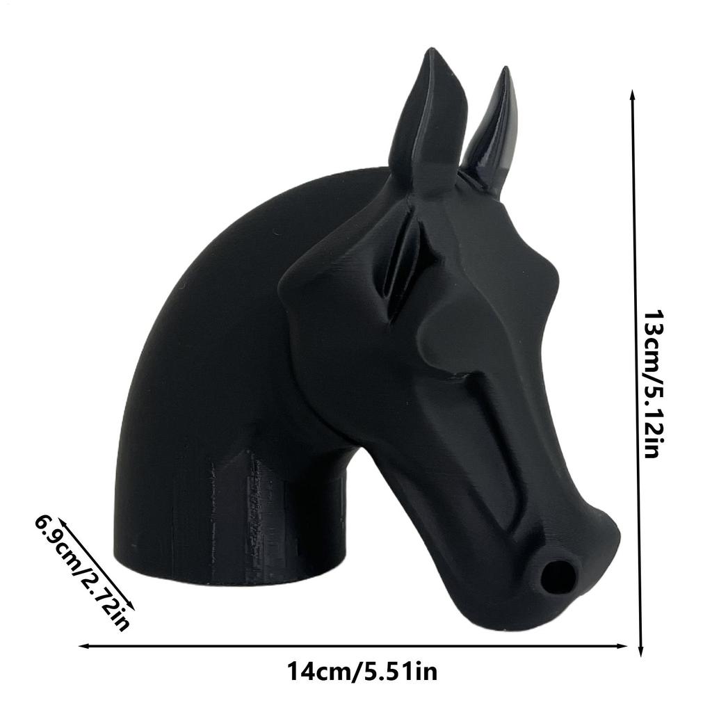 Trailer Hitch Dust Cover Exterior Decorative Horse Head Caps Trailer Hitch Receiver Cover For Cars Sedans Trucks Road Trips