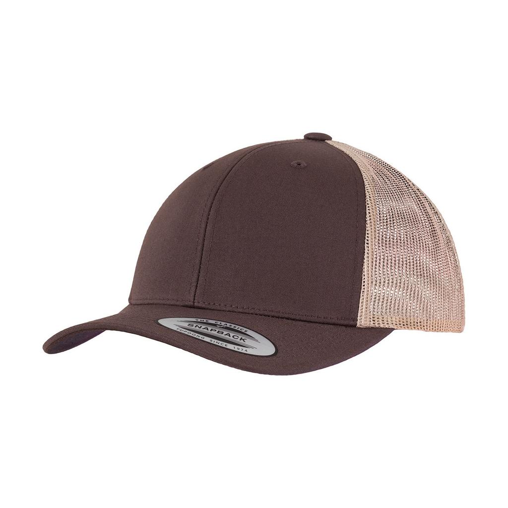 Klassische Retro Two Tone Trucker Cap
