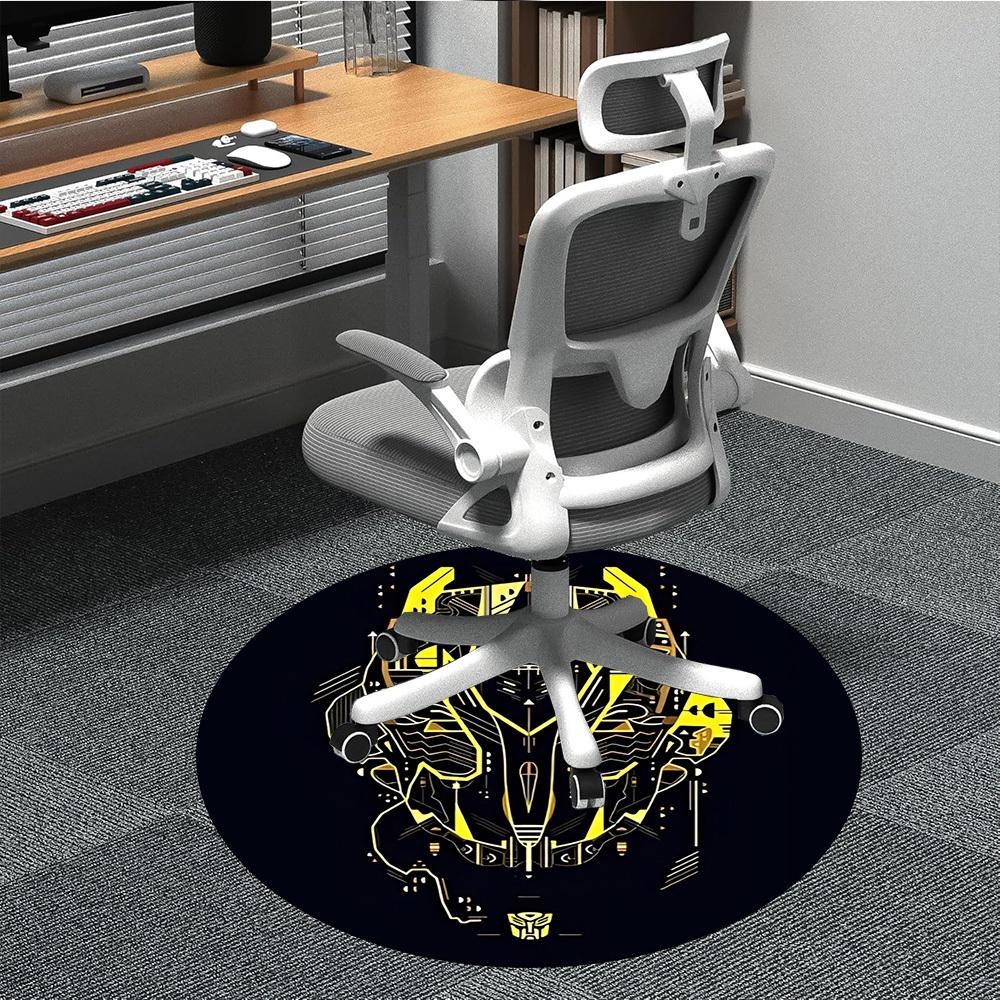

1pc TransformersChair Carpet for Office, Non-slip, Soft and Durable Office Rug for Interior Decoration, Perfect for Office yy250925195 80cm by 80cm