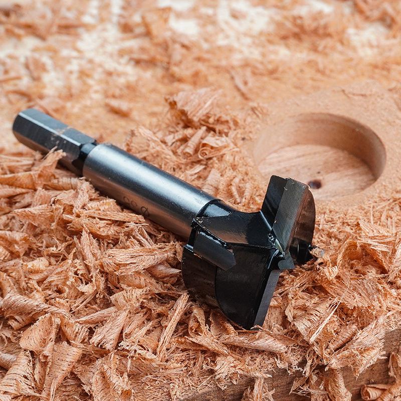 35mm Wood Door Hinge Drill Bit and Positioning Tool
