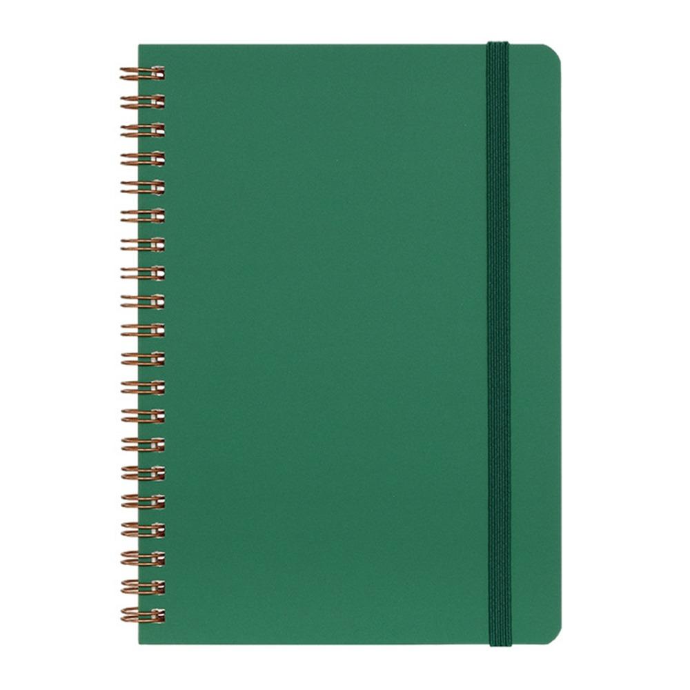 Thicken Diary Book Strap Design Memo Pad Multi-purpose Coil Notebook Students Stationery