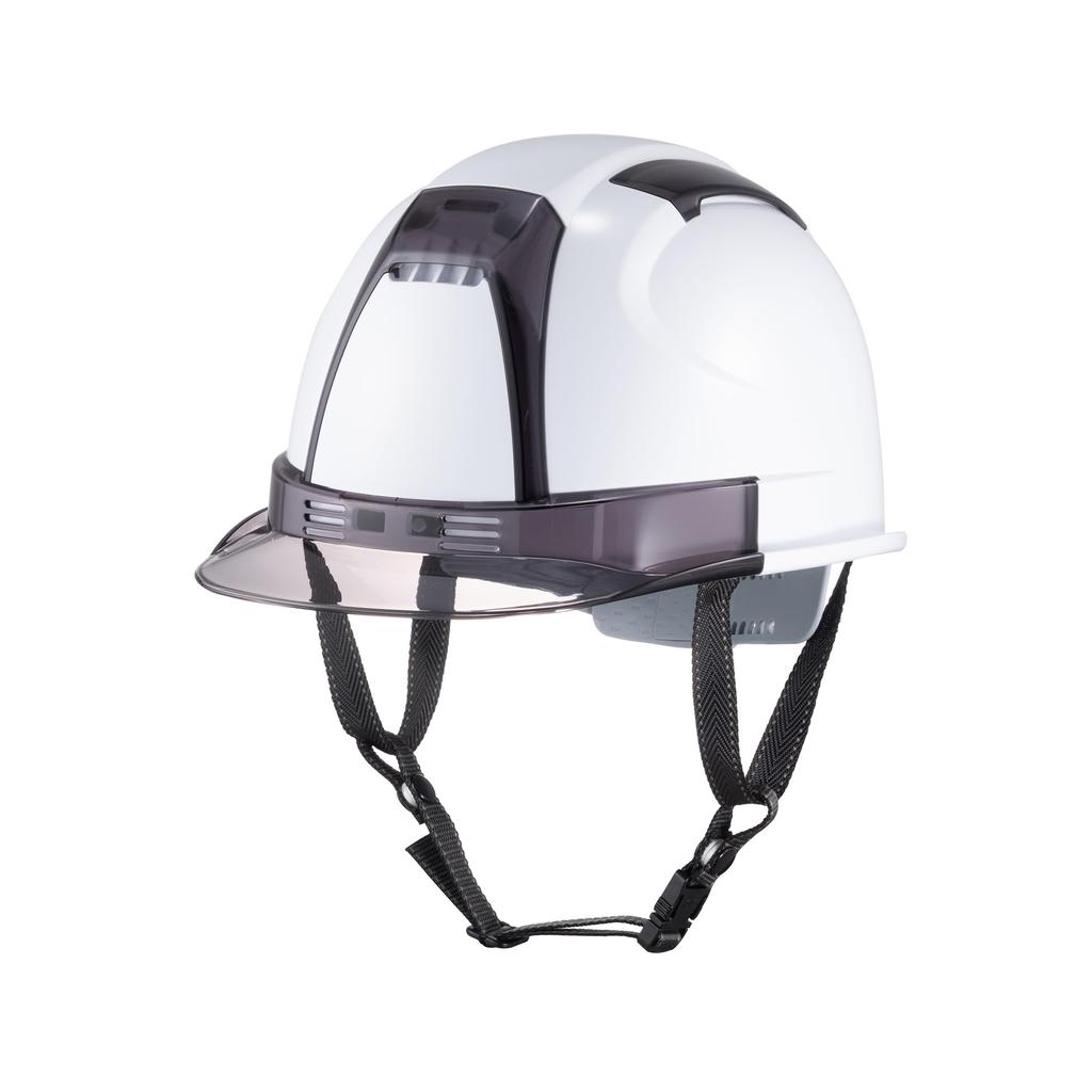 TOYO SAFETY Venti Helmet Helmet, White/Smoke, No. 390F-OTSS, High-Performance