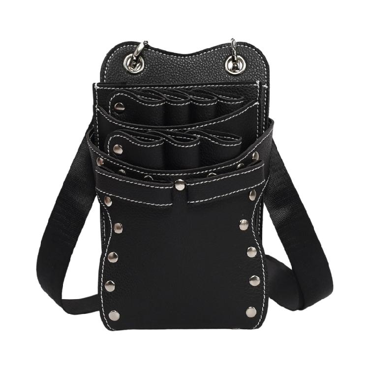 Multi Functional 7 Pocket Hairdressing Accessories Organizer Adjustable Shoulder Strap Salon Barbers Storage Case
