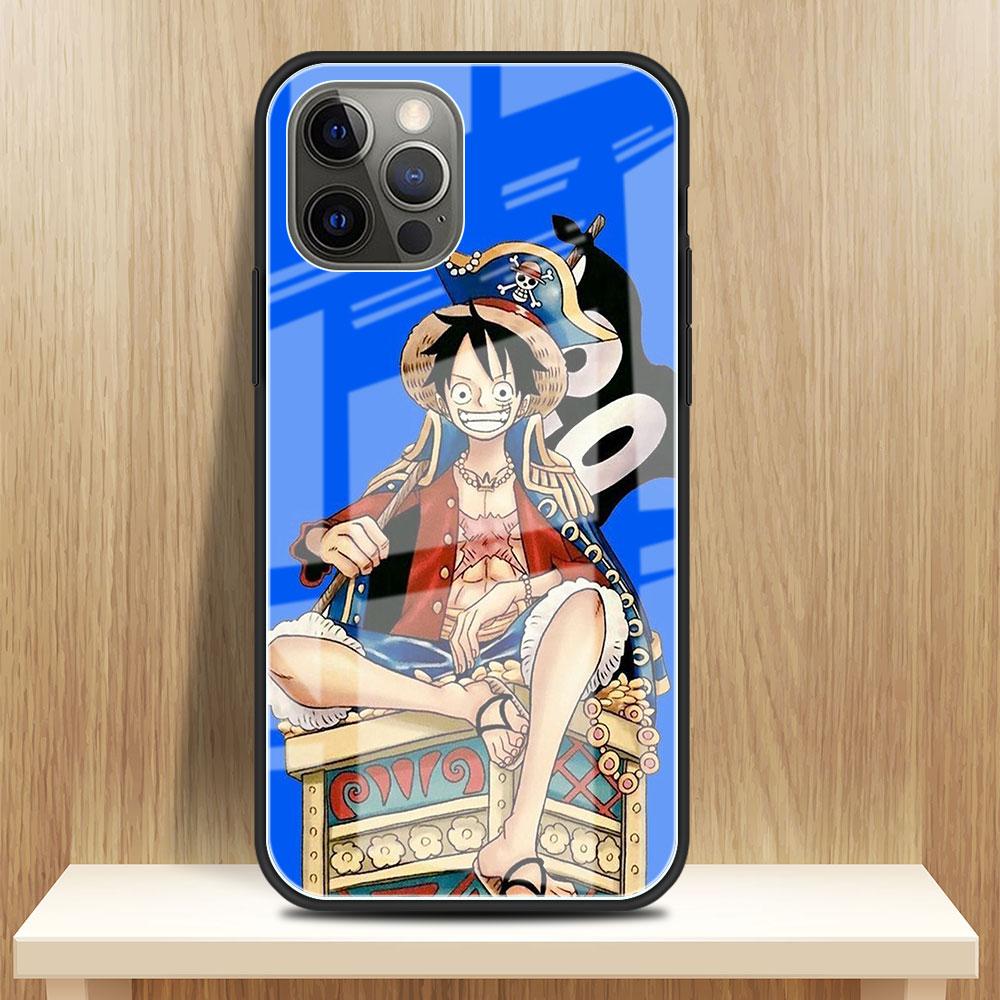 Funda de vidrio templado de una pieza para iPhone 13, 11, 14, Pro, 12, 7, 8 Plus, SE 2022, XR, X, XS Max, 6, 6S