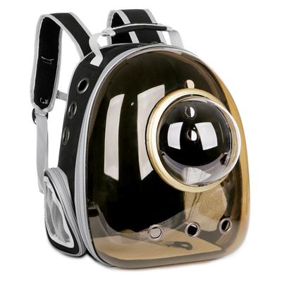 Cat Bag Space Module Pet Outgoing Bag Panoramic Transparent Cat Outgoing Portable Breathable Double Shoulder Packaging Cat Cage