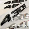 Car 3D ABS Trunk Letters Logo Badge Emblem Styling Decals Sticker For BMW 4 Series 420i 425i 428i 430i 435i 440i F30 F32 F33 F36