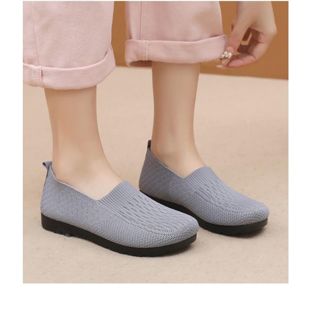 Letnie Nowe Damskie Buty z Miękkimi Podeszwami, które Nie Męczą Stóp. Ai Cao Buty Płócienne, Duże Buty Codzienne