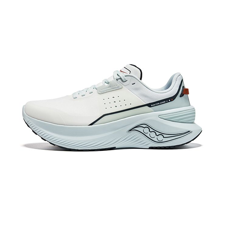 Saucony Shift Flow Daily Versatile Commuting Durable Low-Top Running Shoes Unisex sneaker White Blue S28223-1