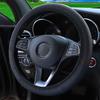 Sport Car Steering Wheel Covers Anti-Slip PU Leather fit 37~38cm Steering Wheel Car-styling 9 Colors Auto Accessoires Universal
