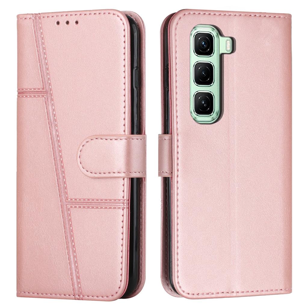 For Infinix Hot 50 Pro+ 4G Case Stand Flip Protective Leather Phone Cover