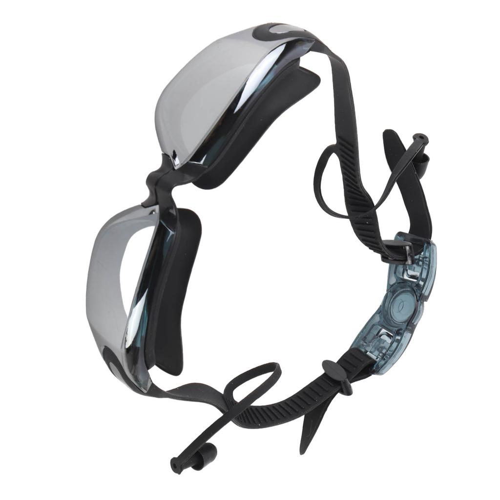 Schwimmausrüstung Atmungsaktive Elastische Badehose Mütze Nasenklammer Ohrstöpsel Set mit Aufbewahrungstasche