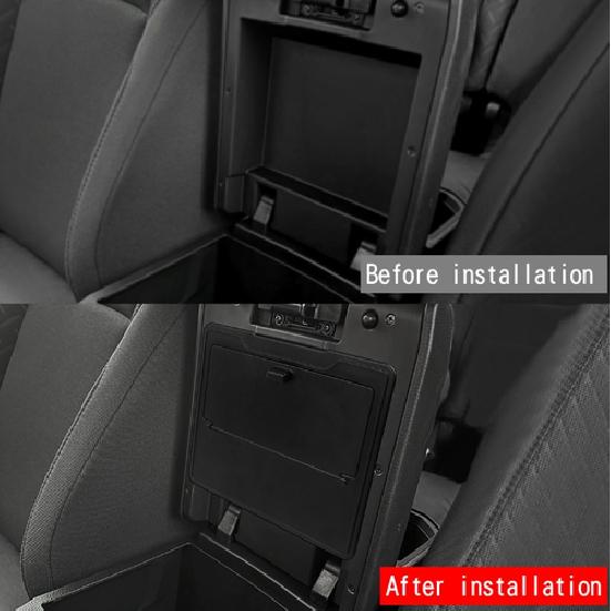 Hidden Armrest Storage Box Document Storage For Toyota Tacoma  Accessories 2025