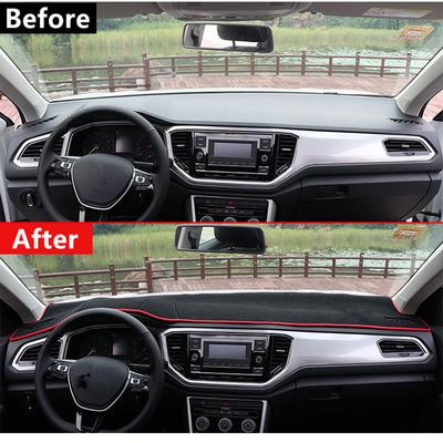For Volkswagen VW T-ROC TROC 2017 2018 Dashboard Cover Mat Rug Dash Sunshade Cushion Carpet Car Styling