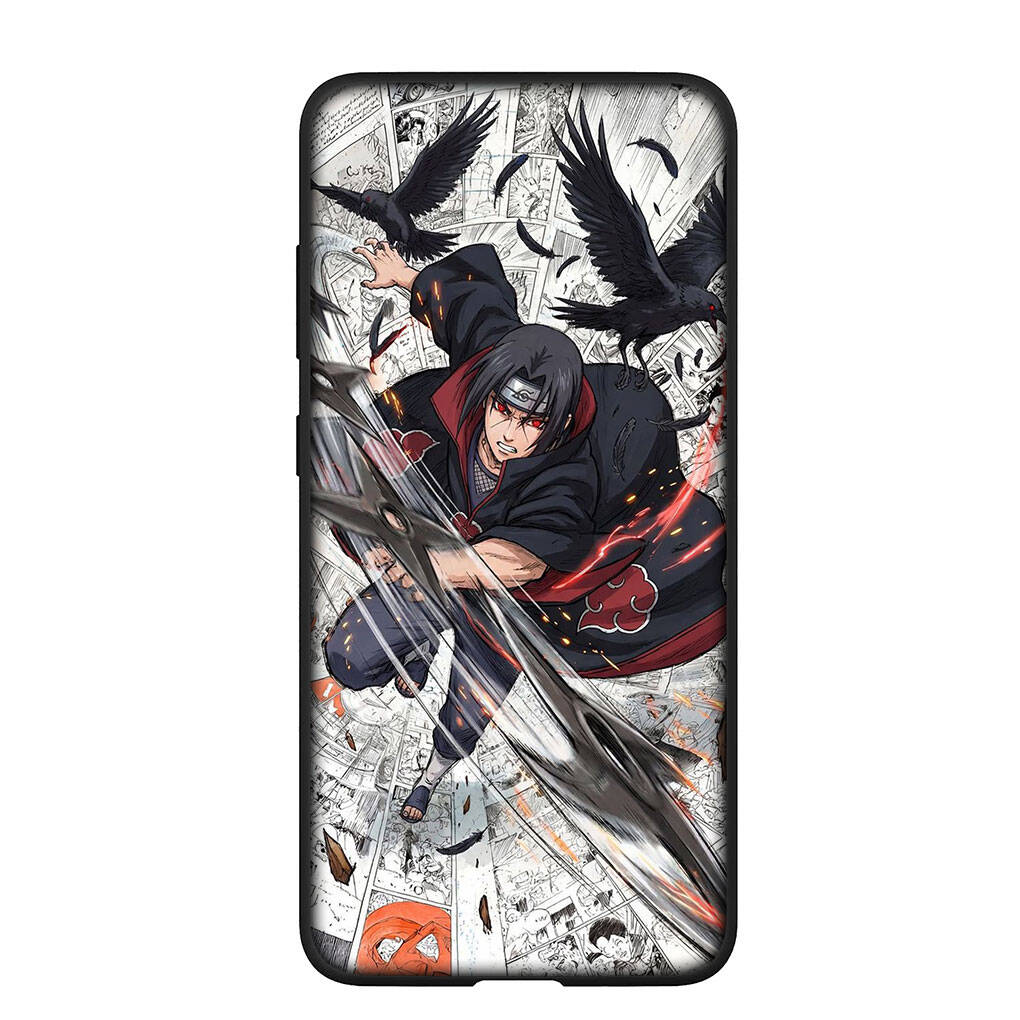 Phone Case for iPhone 17 15 16 Plus Redmi Note 14 12 11 13 Pro Max Huawei P30 P20 Lite OPPO A60 A40 A80 A38 A54 A17 Anime Uchiha Itachi Narutos Cover