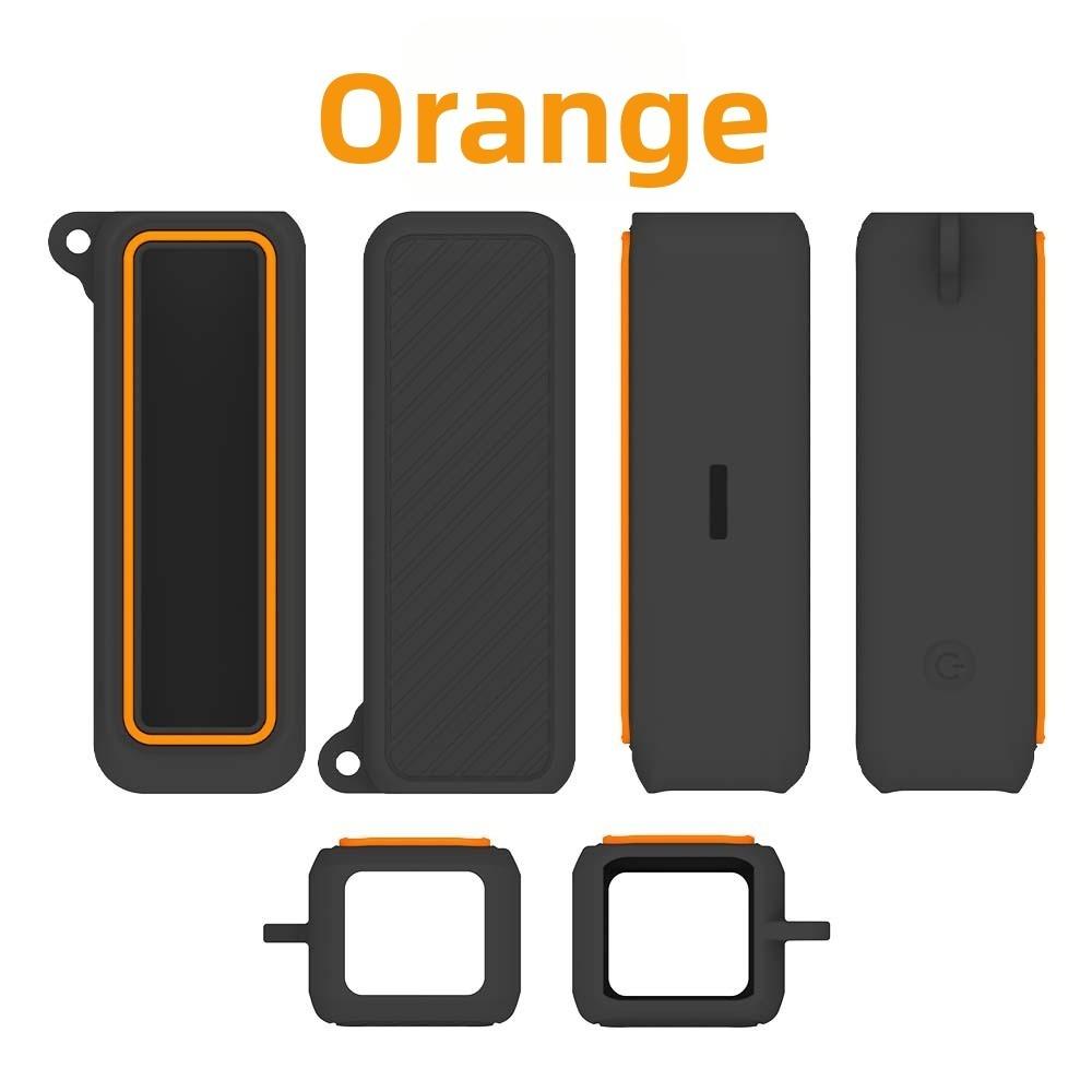 

Shockproof Silicone Protective Case for Anker Prime Power Bank (20K, 220W) A110B Travel Daily Use помаранчевий