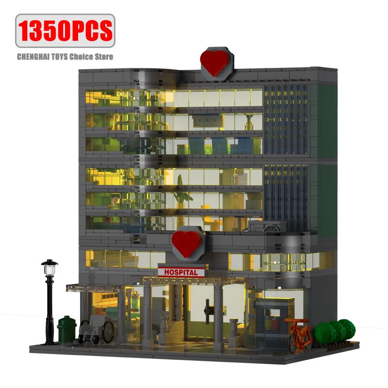 Строительные блоки Модель Модульная архитектура Городская инфраструктура Кирпичи Идеи Игрушки Подарки Дети Мальчики Девочки