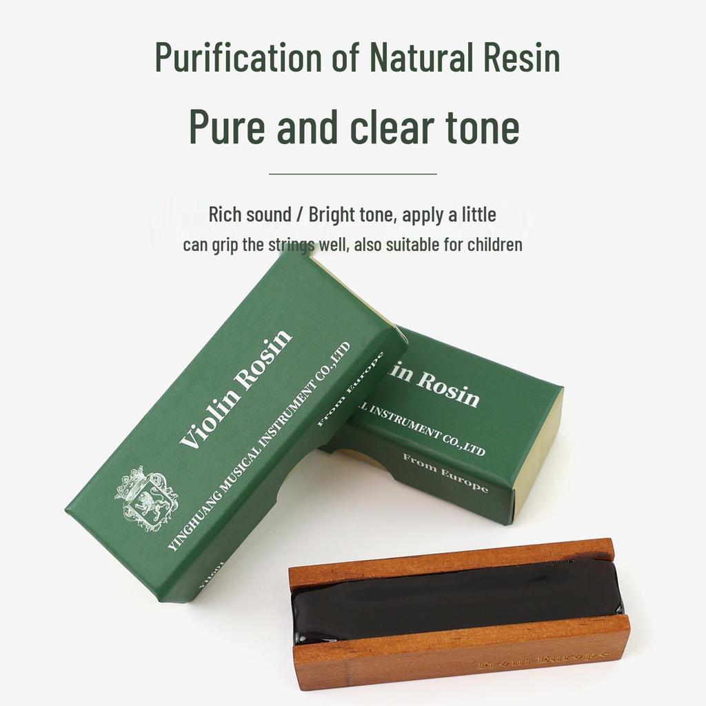 UK Imported High Purity Violin, Cello & Erhu Rosin - Universal Performance Grade, Low Dust