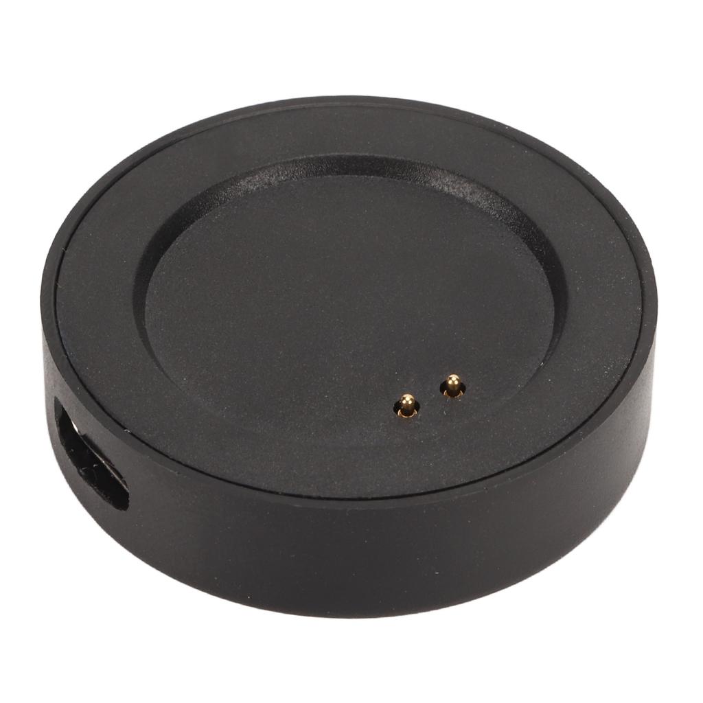 Chytré hodinky Magnetická nabíječka Náhradní nabíjecí kabel USB Nabíjecí dok pro Realme Watch T1 Černá