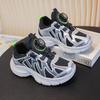 Children's Sports Shoes 2025 Autumn New Boys and Girls Dad Shoes Versatile Boys and Older Children Running Shoes Trend