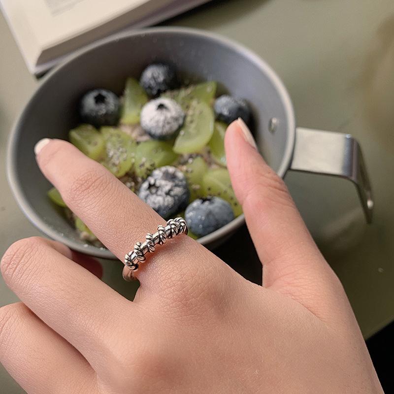 And Delicate Chic Open Wrap Ring In 925 Sterling Silver Ideal For Unique Gifting