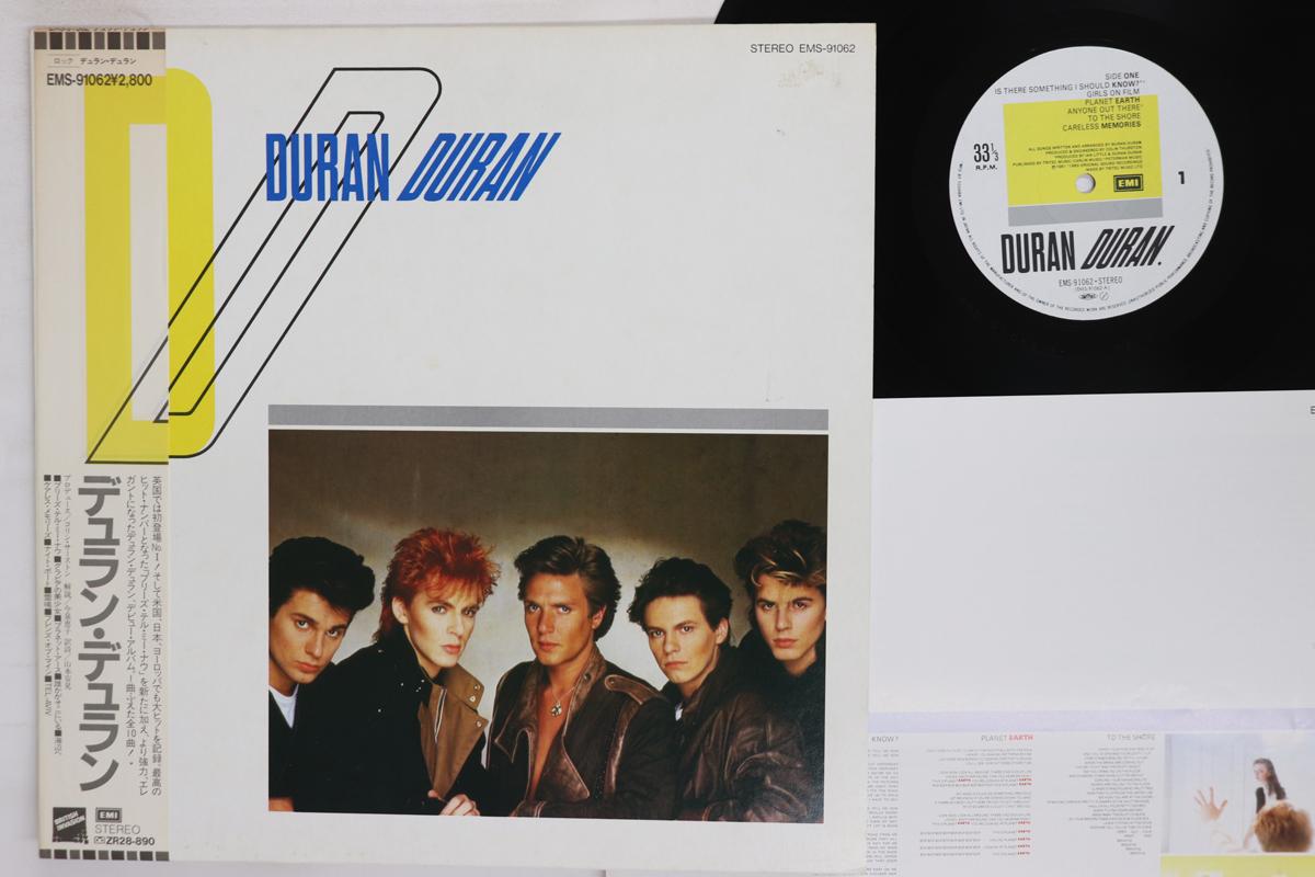 LP Record DURAN DURAN  Duran Duran EMS91062 EMI 1983 Japan Obi Rock Used