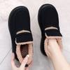 Women's Snow Boots Moccasins Soft Loafers Women's Winter Casual Warm Short Comfort Shoes
