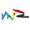 High Conductivity 2mm 10A Alligator Clip Secure Grip Clamps for Electronics Testing and Circuitry