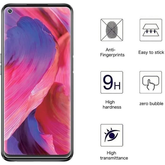 Tempered Glass for OPPO A73 5G - 2 Pieces - Transparent Protective Glass