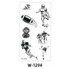Cartoon Tattoo Sticker Game Rugby Flag Party Tattoo Waterproof