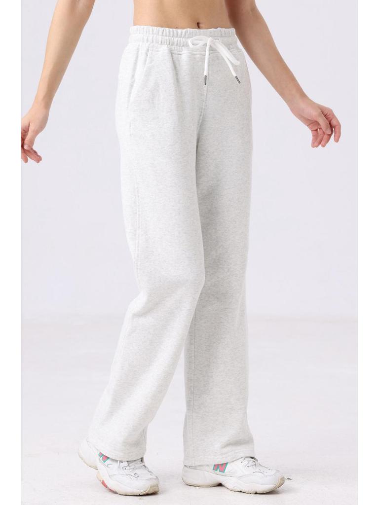SWIFT SPEED Women's Casual Straight Leg Drawstring Pants - European/American Style for Autumn/Winter