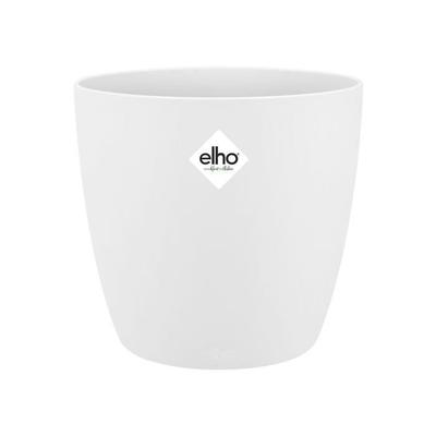 ELHO Flower Pot BRUSSELS Round - Ø 29.5 X H 27.1 Cm - White