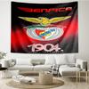 1PC Ben Football Crest Printed Tapestry Room Decoration Wall Hanging for Living Room Bedroom, Dormitory, Birthday and Christmas Gifts