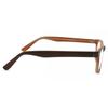 Full Rim Rectangle Brown Smartbuy Collection Quinn  Cp156b Fashion Unisex Eyeglasses
