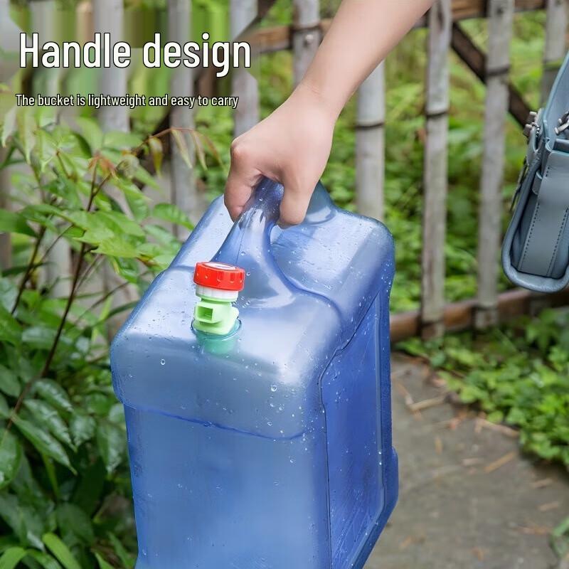 Mengqido 3L Portable Water Storage Bucket with Faucet