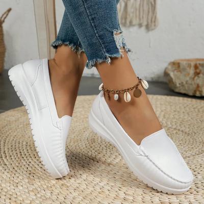 Women Flat Shoes Spring and Autumn Shallow Fashion Loafers Comfortable Lightweight Casual Sneakers Outdoor Shoes for Women