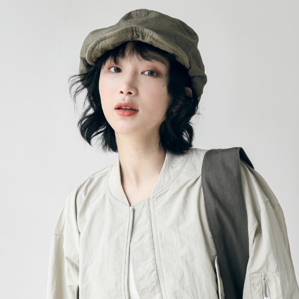

Dome Newsboy Caps Plus Size Literary Cap Retro Painters Hats зелений