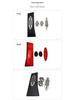 Anti-Slip Car Pedal Set for Mini: Throttle, Brake & Rest