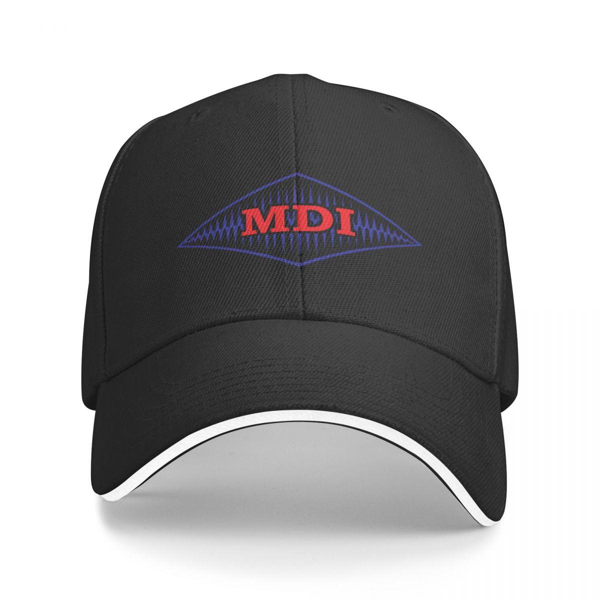

MDI LOGO ONLY GEAR Unisex Caps Outdoor Trucker Baseball Cap Snapback Breathable Hat Customizable Polychromatic Hats