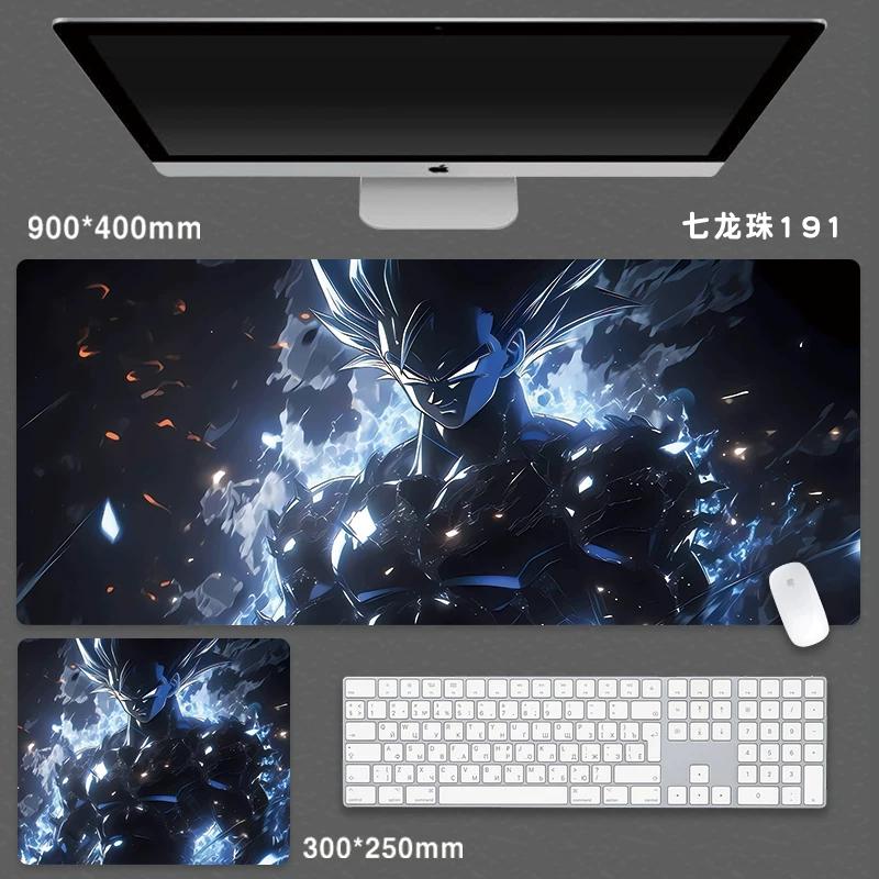 High Quality Japanese Animation Seven Dragon Ball Mouse Pad Oversized Boys Animation Two-dimensional E-sports Game Computer Keyboard Student Desk Pad