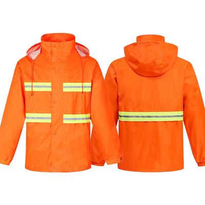 Reflective Split Rain Suit for Work