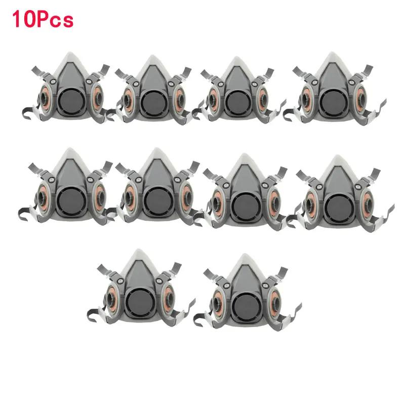 Industrial 6200 Respirator Gas Mask Body Spray Paint Decoration Dustproof Mask 6200 Half Mask Fit For 3M 6001/6002/6004 Filters