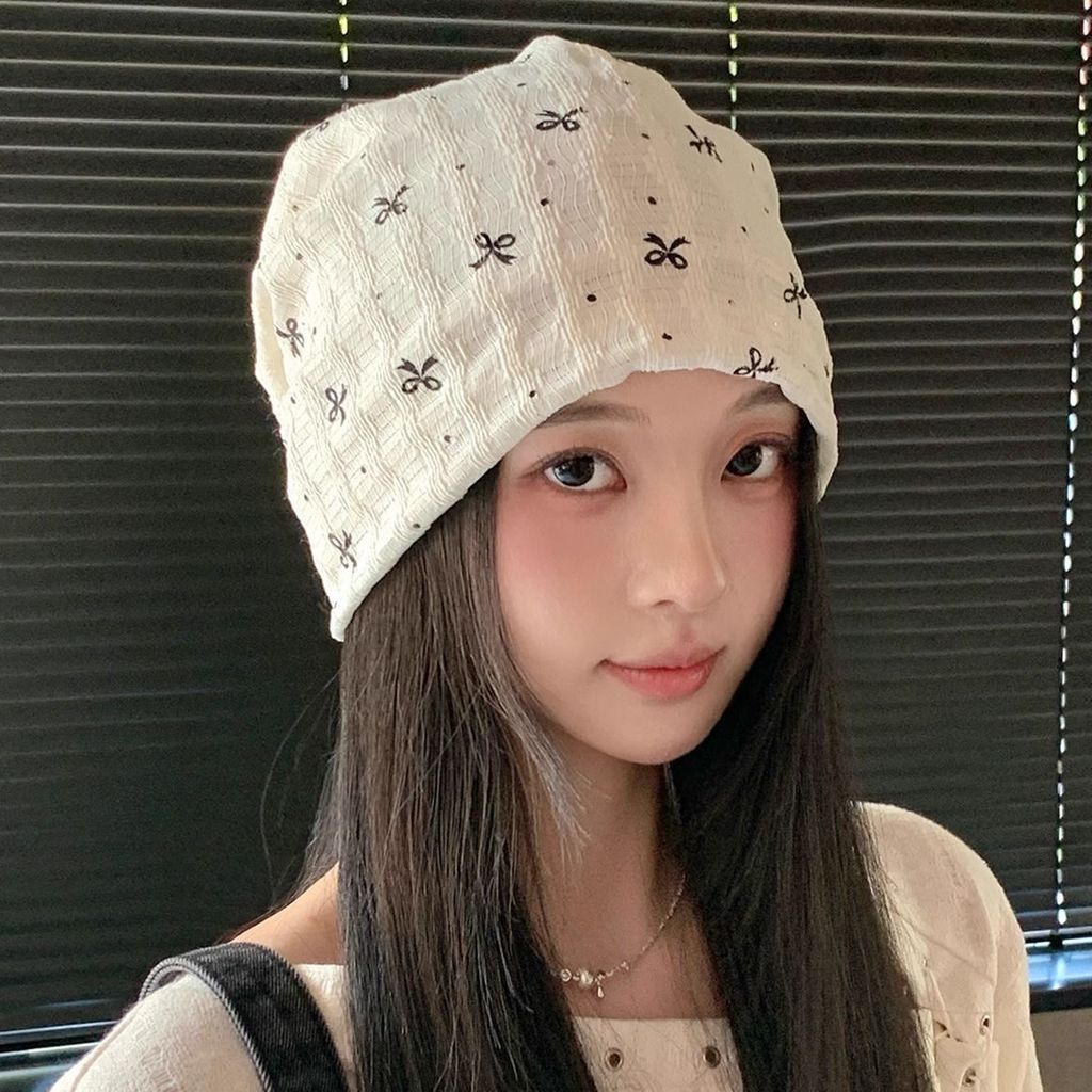 Cotton Summer Beanie Hat With Breathable And Windproof Features For Casual Wear