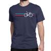 Bike Stripes Velodrome Bicycle TShirt Unisex Funny pure Cotton ONeck Tee tShirt Classic Short Sleeve T Shirt Gift Tops Streetwear