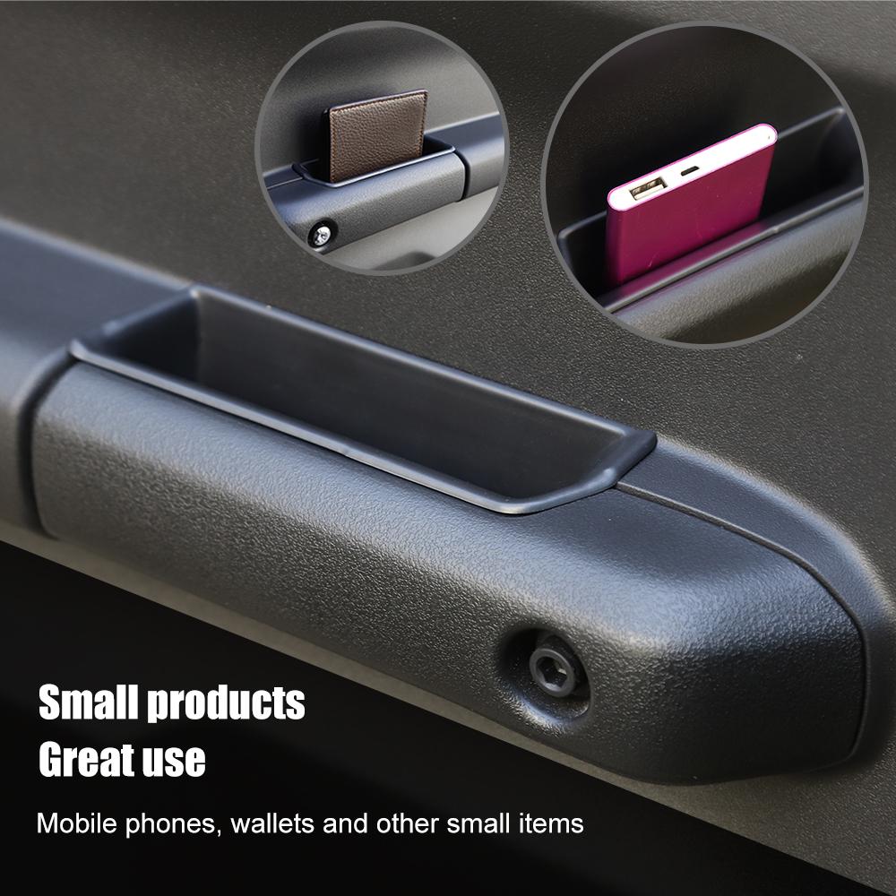 Car Door Inner Handle Stroage Box Organizer Tray for Suzuki Jimny JB64 JB74 2019-2023 Interior Accessories, 2pcs